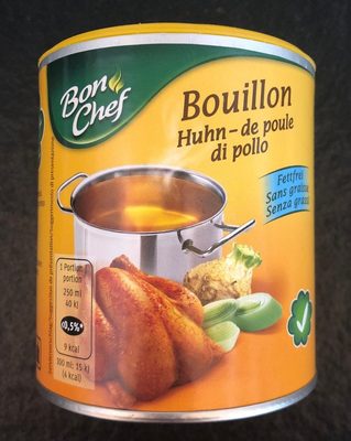 Bouillon de poule granulé, sans graisse