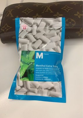 Gomme à mâcher Menthol Extra Strong