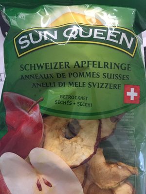 Anneaux de pommes séchés