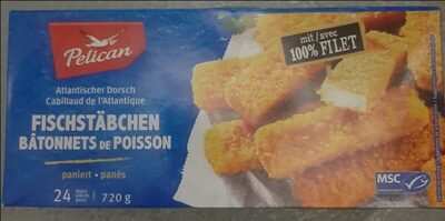 Fischstäbchen paniert