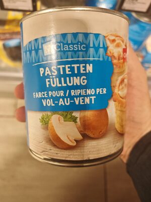 Pastetenfüllung