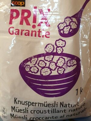 Muesli croustillant nature