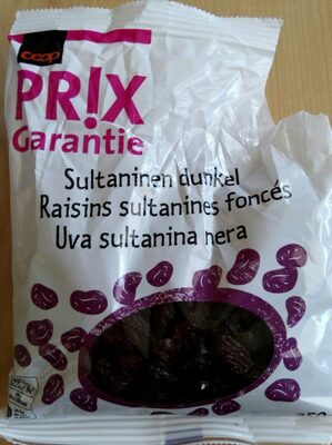 Raisins sultanines foncés