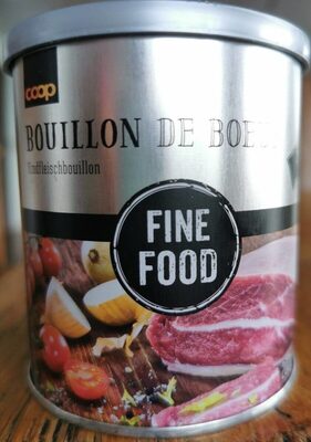 Bouillon de boeuf fine food