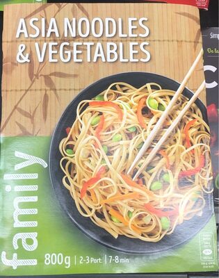 Asian noodle & vegetables