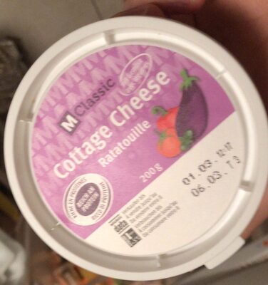 Cottage cheese ratatouille