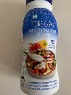 Crème pour cuisiner 15%