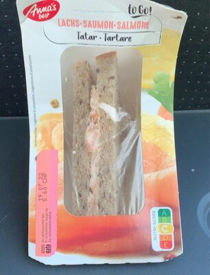 Sandwich saumon tartare