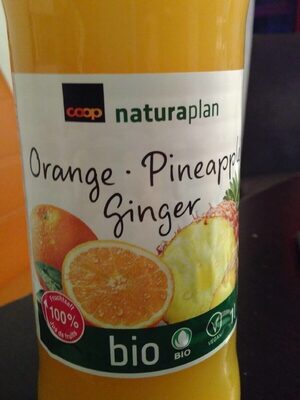 Orange . Pineapple . Ginger