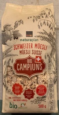 Schweizer Müesli Bio Campus