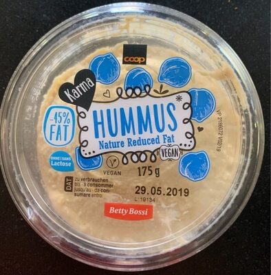 Hummus nature reduced Fat
