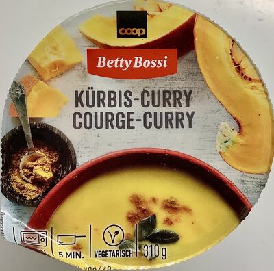 Potage à la courge avec du curry