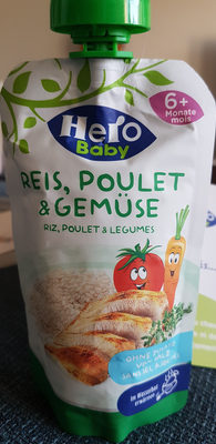 Reis, poulet & gemuse