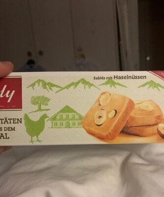 Sablés aux noisettes au beurre frais de la vallée de l'Emmental