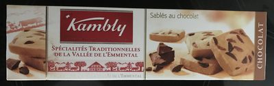Sablés au chocolat au beurre frais de la vallée de l'Emmental