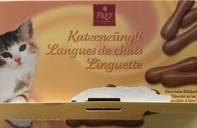 Langues de Chats Chocolat au lait extra fin