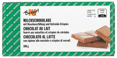 Chocolat Noisettes & crispies