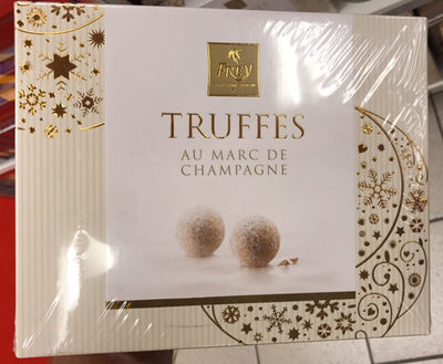 Truffes au marc de champagne