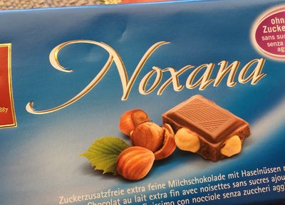 Noxana Milchschokolade Mit Haselnüssen, Mit Süss...