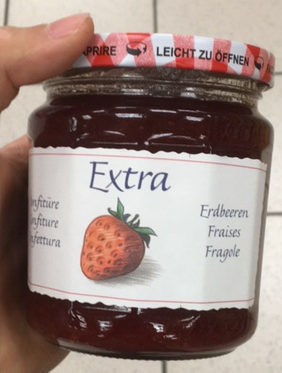 Confiture Fraises extra