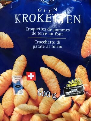 Croquette de pommes de terre au four
