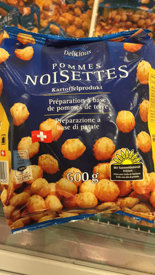 POMMES NOISETTES Préparation à base de pommes de terre