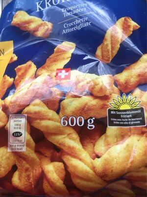 Croquettes torsadées