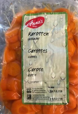 Carottes cuites
