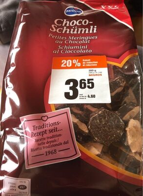 Migros Schaumgebäck Mit Schokolade
