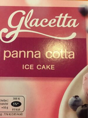 Glacetta panna cotta