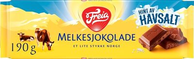Sjokolade Med Smak Av Havsalt
