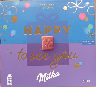 Pralines milk creme