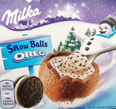 Milka Snow Balls Oreo