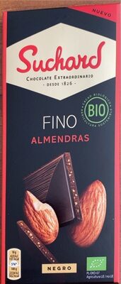 Tablette chocolat noir aux amandes bio