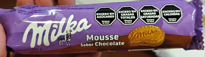Galletas de Mousse sabor chocolate