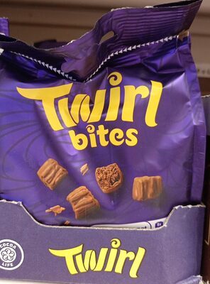 Cadbur Twirl bites 567 kJ Bewise.net 8x =1 Portion