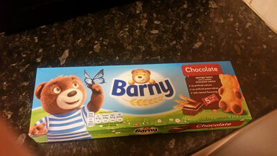 Barny biscuits-sponge chocolate filling