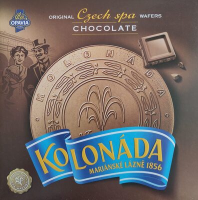 Lázeňské oplatky Kolonáda - čokoládové