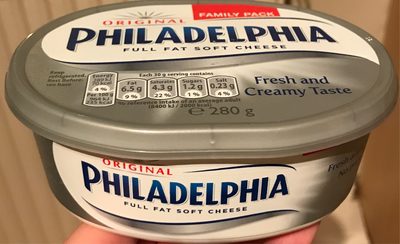 Philadelphia cream cheese-soft plain