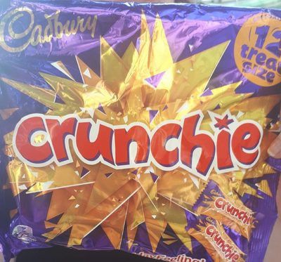 Cadbury crunchie chocolate bar