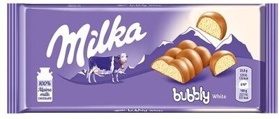 Milka Bubbly white