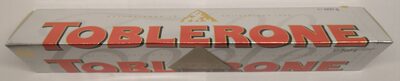 Toblerone Weiße Schokolade mit Honig & Mandelnougat