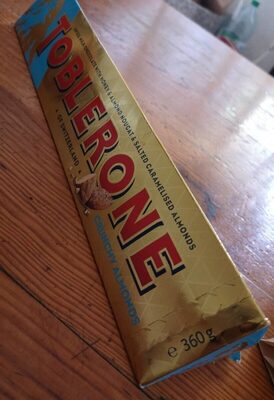 Toblerone crunchy almonds