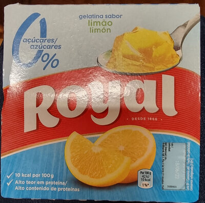 Gelatina Royal Sabor Limão