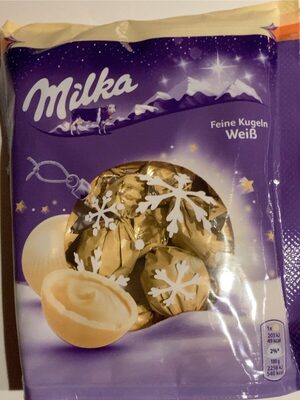 Milka feine Kugeln weiss