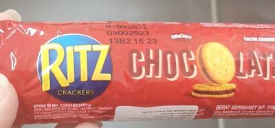 Ritz crackers chocolat