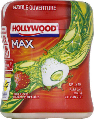 Chewing-gum parfums fraise citron vert - Max