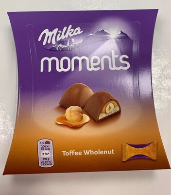 Milka moments Toffee Wholenut