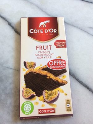 Chocolat noir passion Côte d'Or