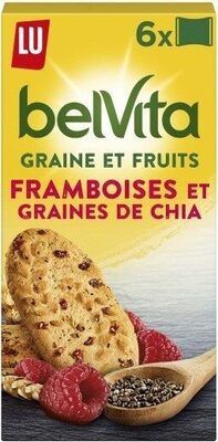 Graines et fruits - Framboises et graines de chia